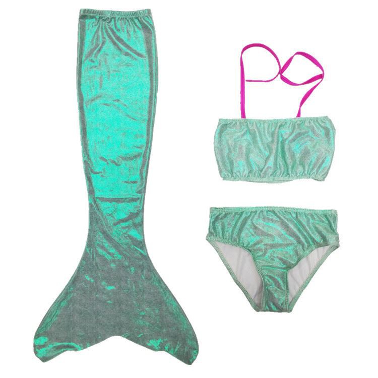 SFT8880 Baju Renang Anak Mermaid Set 3in1