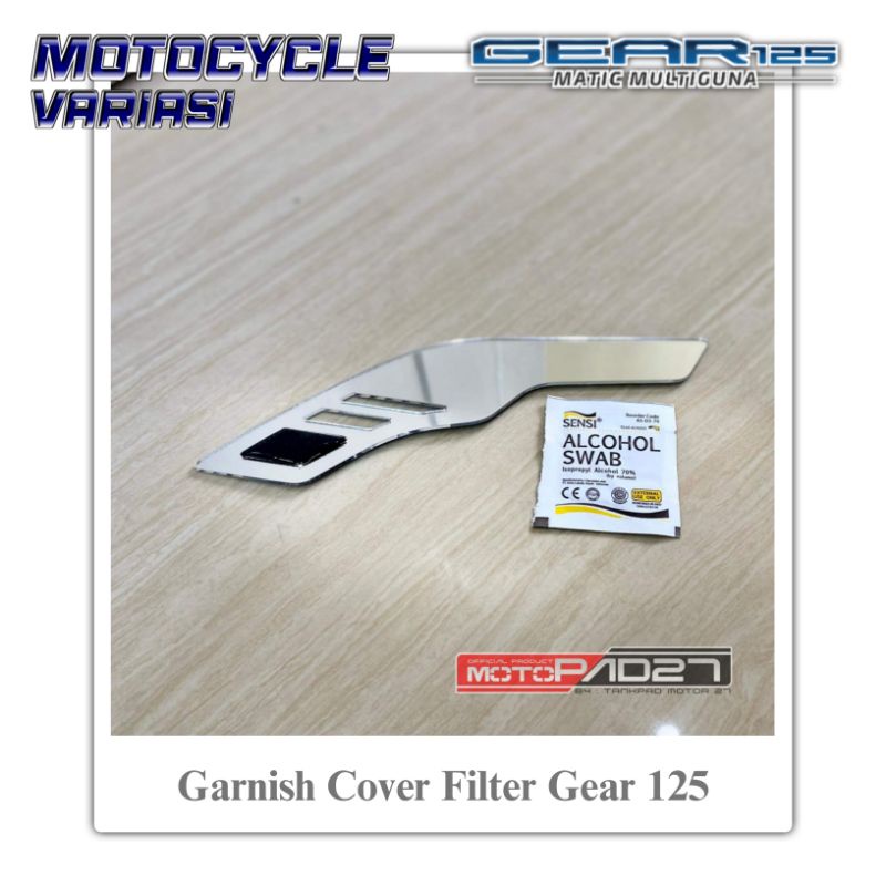 Garnish Cover Filter Yamaha Gear 125 Cover Tutup Filter Yamaha Gear 2002