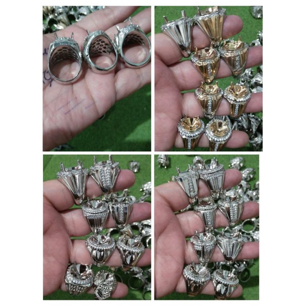 (HARGA PERKODI) RING / EMBAN / CINCIN ALPAKA STONE CASTING KLEP LIMITED