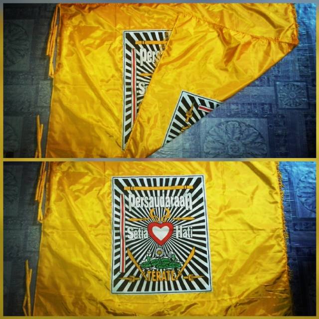  BENDERA PSHT  2 SISI BENDERA PSHT  BOLAK BALIK Shopee 