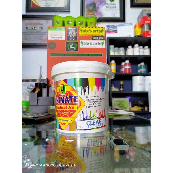 

Tinta Sablon Plastisol Clear Unimate
