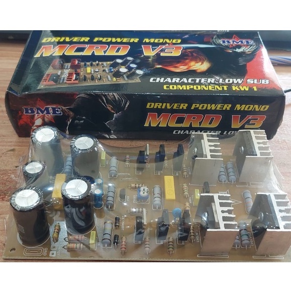 Driver Power MCRD V3 SUB LOW SUPER KOMPONEN BME