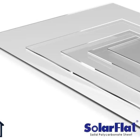 Best - Atap Polycarbonate Solid SOLARFLAT - 1.2 mm