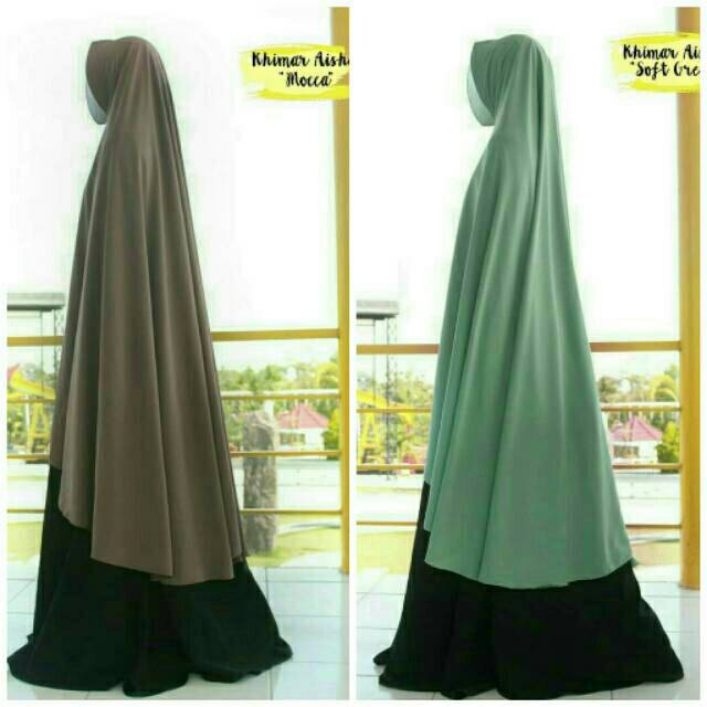 Jilbab / Kerudung / wolfis Pet Basic / Pet Busa - Khimar Jumbo - Raudahtul Karimah