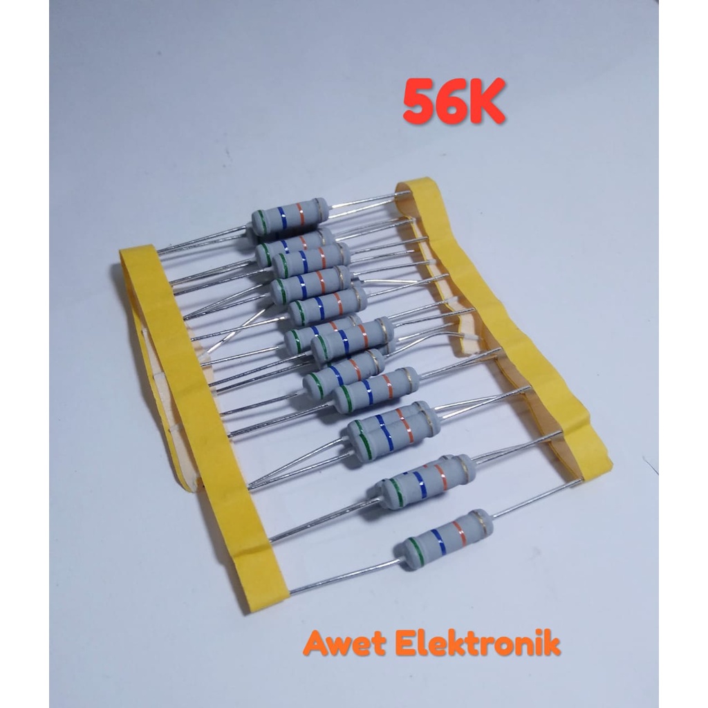 resistor 56k ohm 2 watt resistor 56k 2w resistor 56K 2W