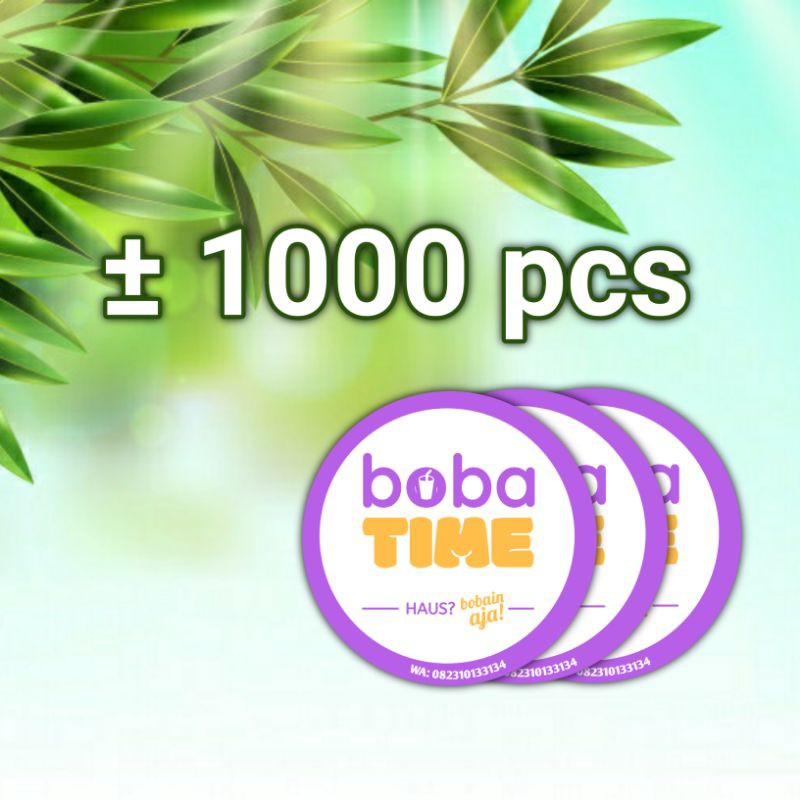 

Cetak + Cutting Stiker Label (Paket 10 Lembar A3+)