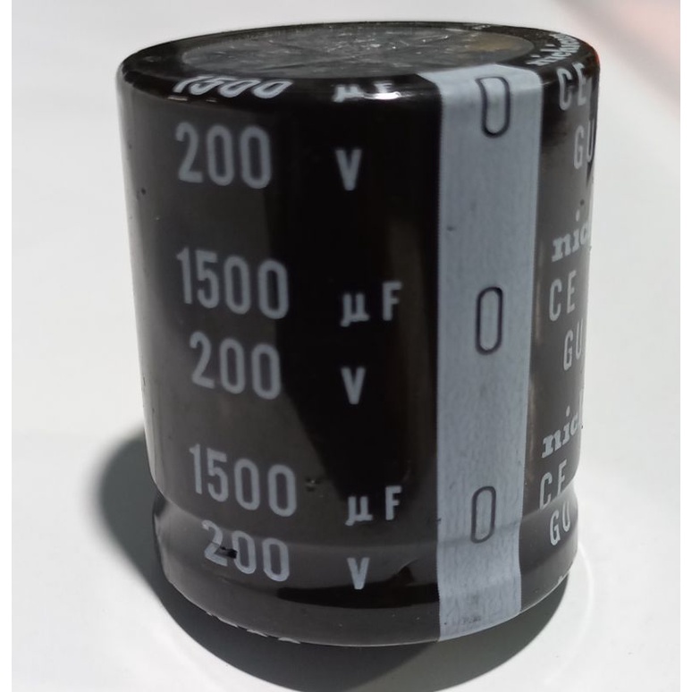 elco 200v 1500uf nichicon original