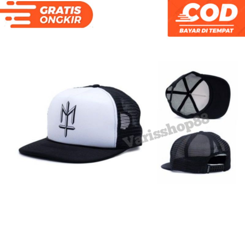 TOPI MATERNAL DISASTER TRUCKER SNAPBACK JARING  TOPI MATERNAL DISASTER   TOPI TRUCKER SNAPBACK TOPI 