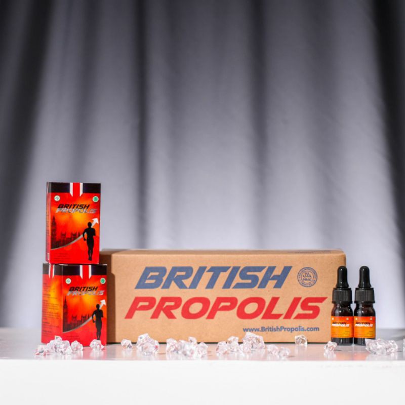 Paket 10 botol British Propolis (lebih murah)