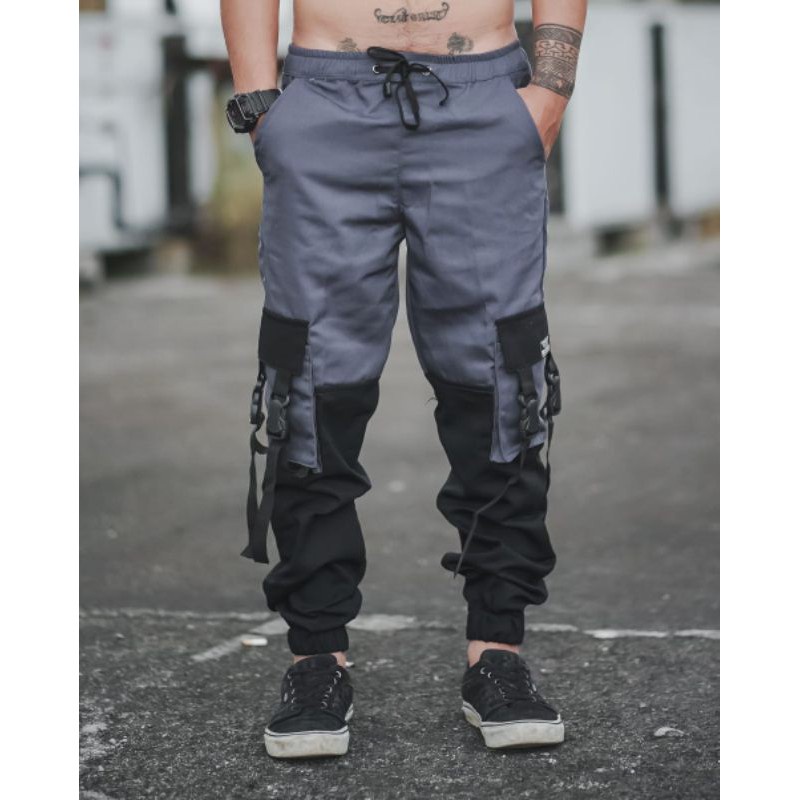 Celana Olahraga Pria Pants Yemeke Panjang Cowok Training Coksu Celana  Celana Joger Pria Kombinasi