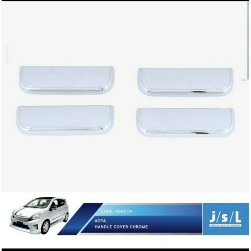 Toyota Agya Handle Cover Chrome Aksesoris Elegant Agya
