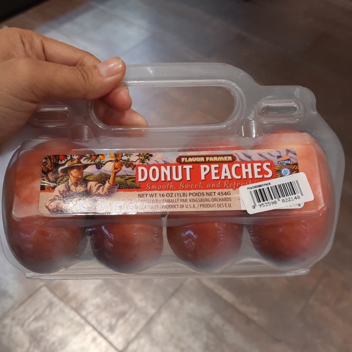 

buah peach donut pack