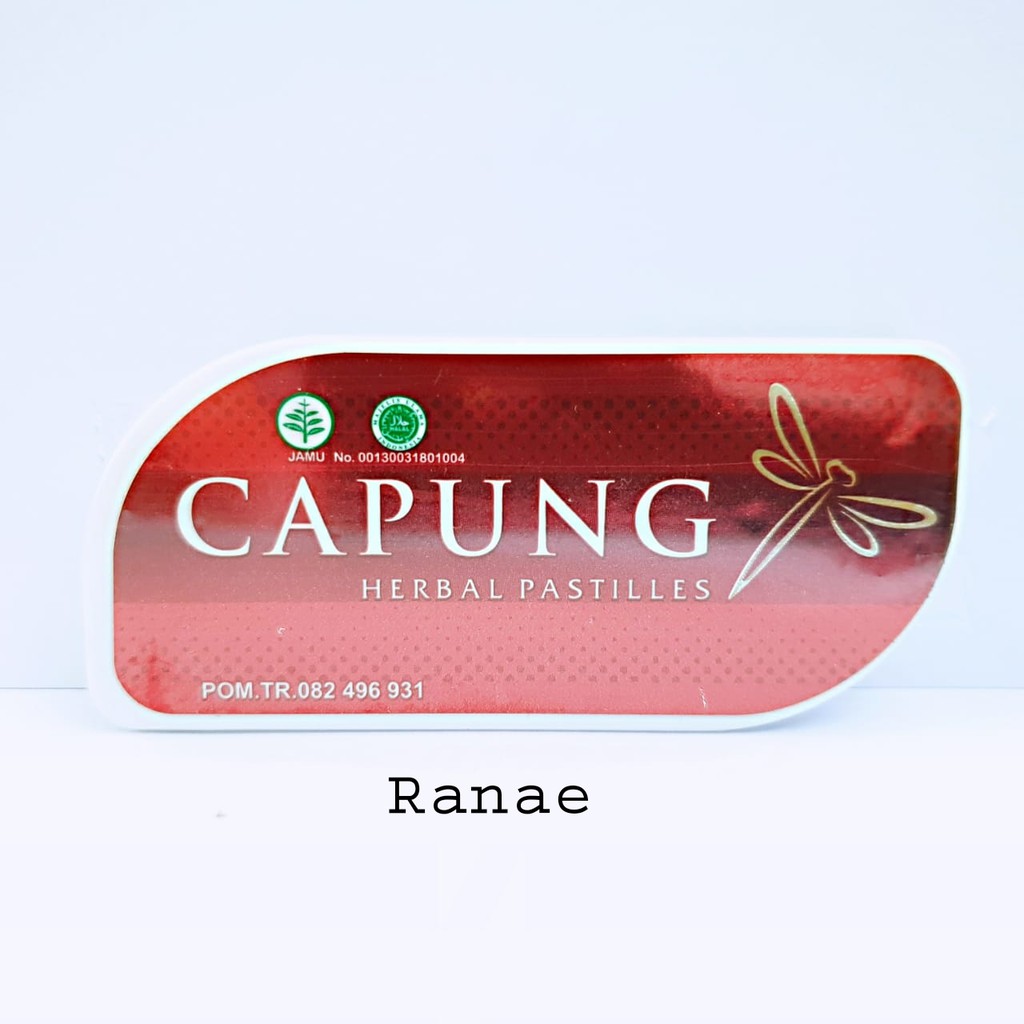 Capung Herbal Pastilles