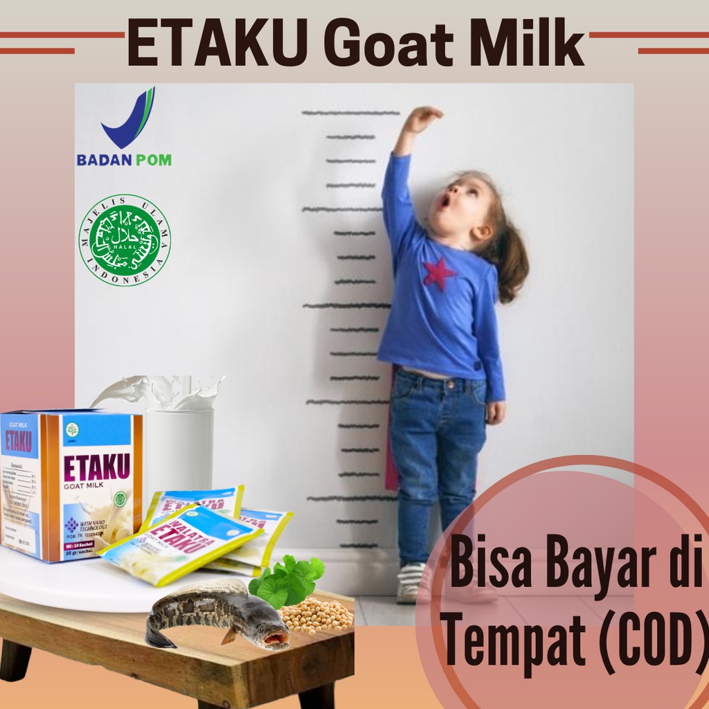 

Susu Peninggi Badan, Penambah Tinggi Badan Alami - Susu Kambing Etawa Walatra Etaku