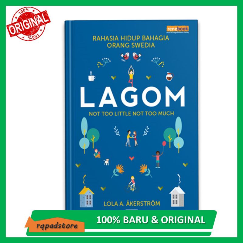 Buku LAGOM - Rahasia Hidup Bahagia Orang Swedia