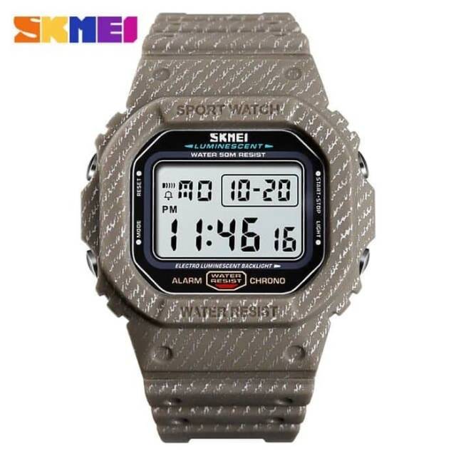 Jam Tangan Pria / SKMEI Digital 1471 DENIM SERIES Men / SKMEI - Biru