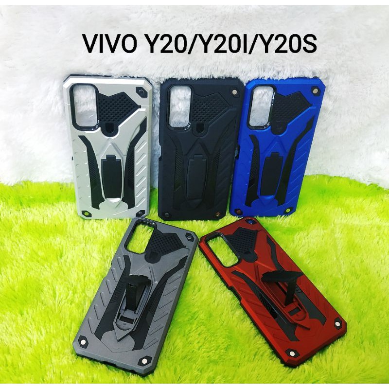 Hard Case Phantom Vivo Y20/Y20I/Y20S Stand iron Transformers Hard Case Robot