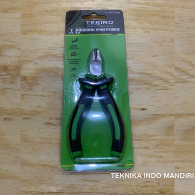 TEKIRO Tang Potong 4.5 INCH / Diagonal Pliers 4.5&quot;