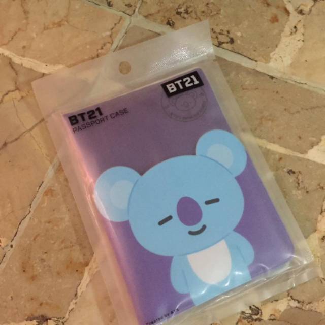 Passport case bt21 official koya Shopee Indonesia