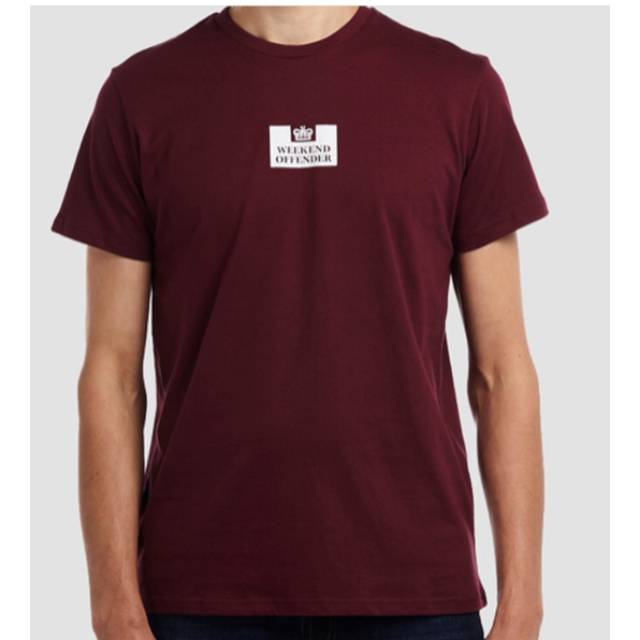 Tshirt baju kaos weekend offender maroon terbaru persija jakarta the jak persib bandung bobotoh