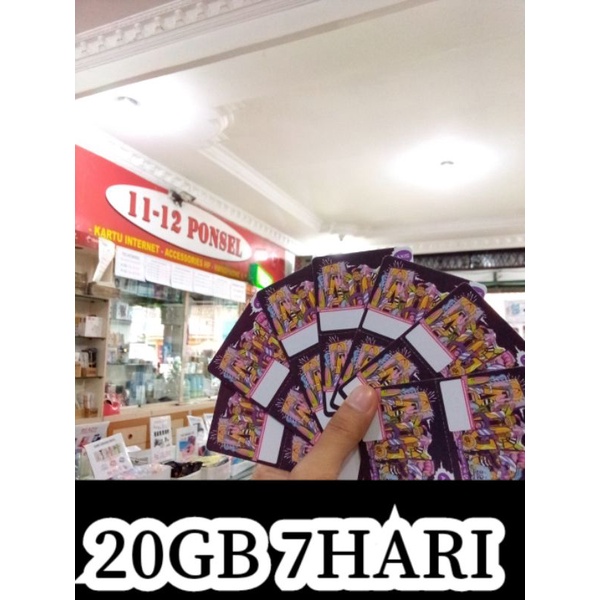 VOUCHER AXIS 20GB 7HARI