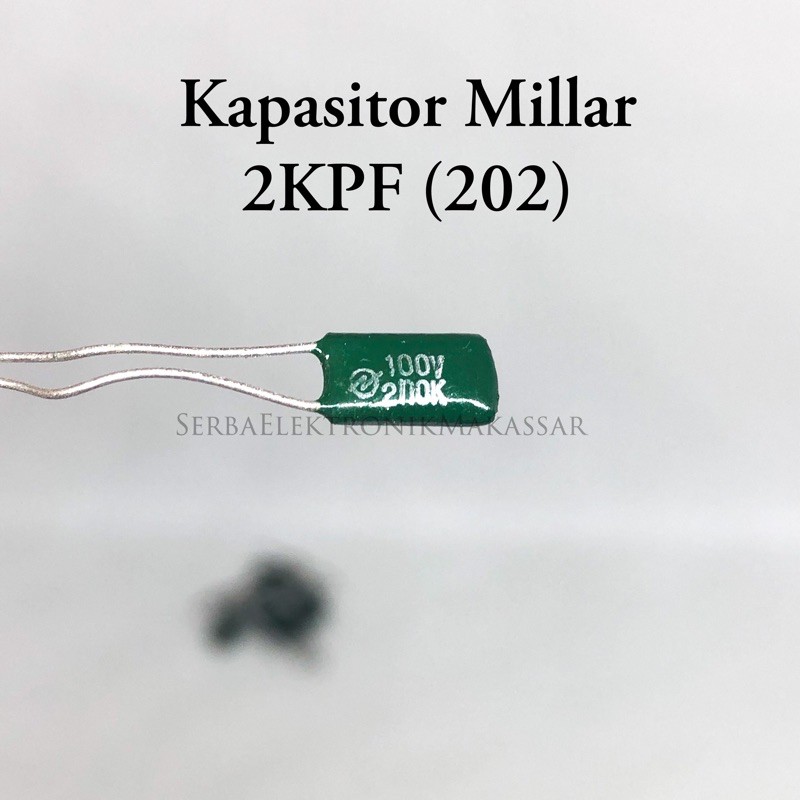 Kapasitor Milar 2KPF(202) Voltase Rendah