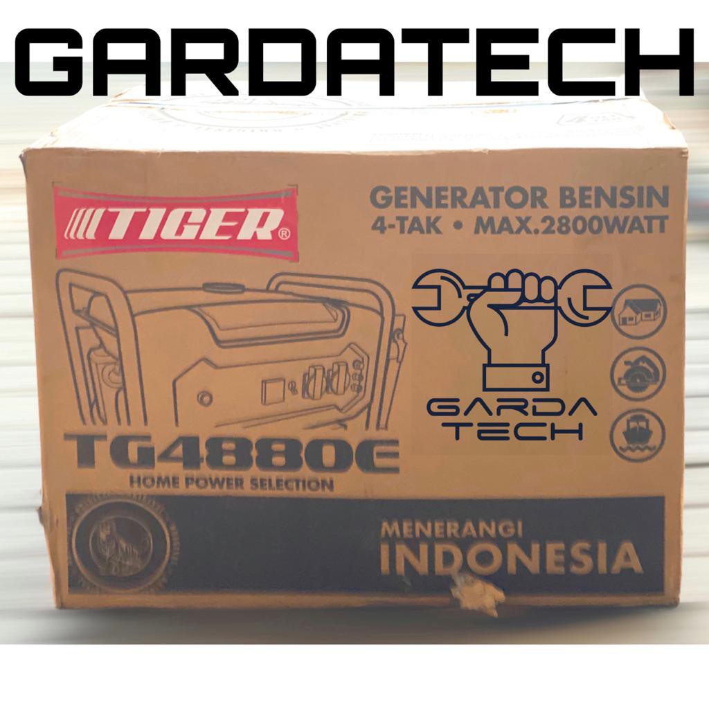 Generator Genset Tiger 4880 / 2800 Watt Starter