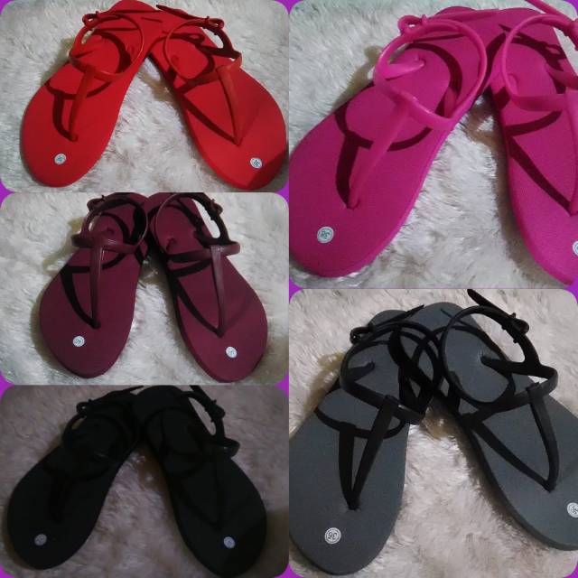 Sandal plat Boloni pataya