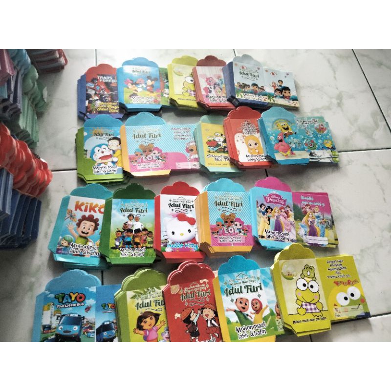 

AMPLOP LEBARAN SIAP PAKAI 1PAK ISI 10 PCS