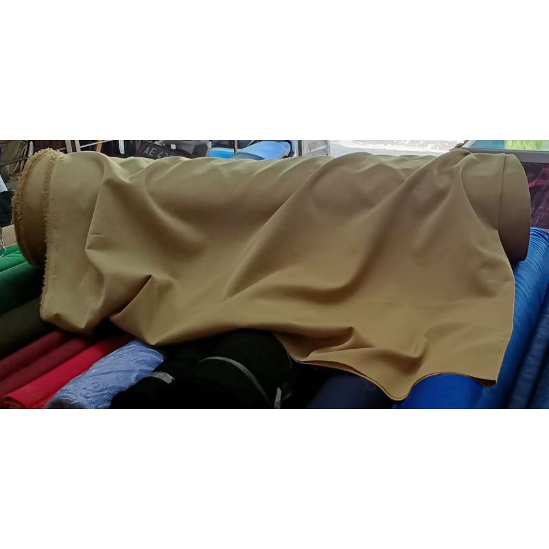 Kain Khaki Pemda (warna khaki muda)