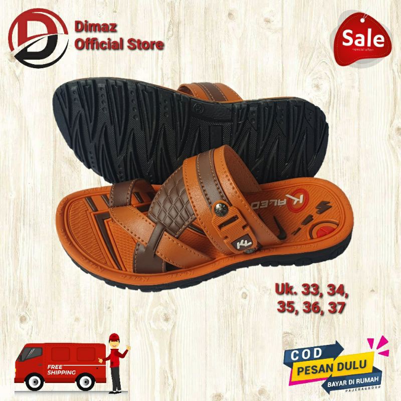 Sandal Anak Pria Kaleo Japit uk.33-37