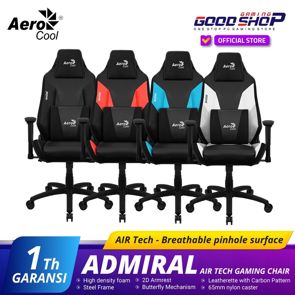 Aerocool - Admiral AIR Tech Gaming Chair