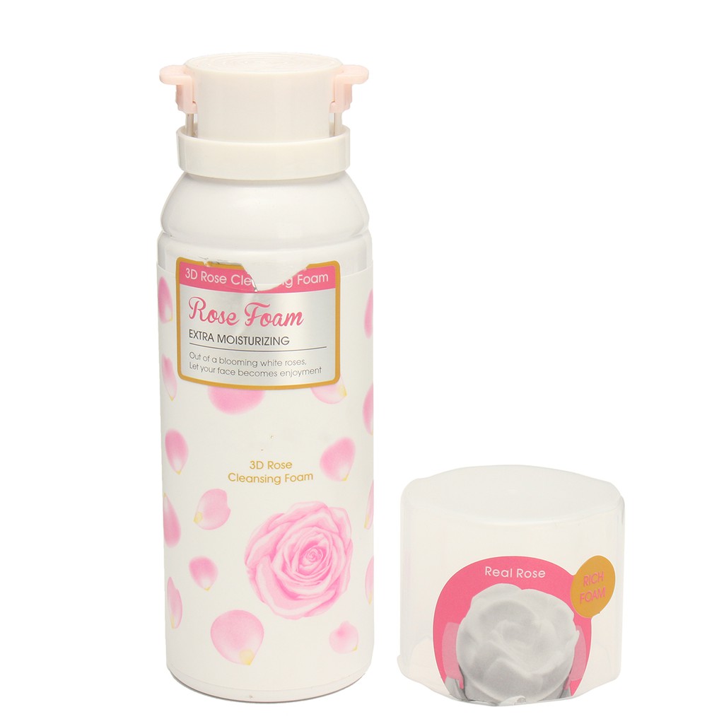 3d rose foam cleanser