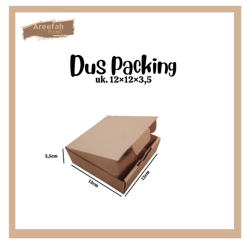 

KARDUS KARTON / KARDUS BOX / KARDUS PACKING DIE CUT UKURAN 12x12x3,5 cm