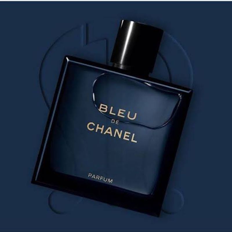 PARFUM BLUE DE CHANEL EAU DE TOILLETE FOR MEN ORIGINAL PERFUM 100ML PARFUME TAHAN LAMA