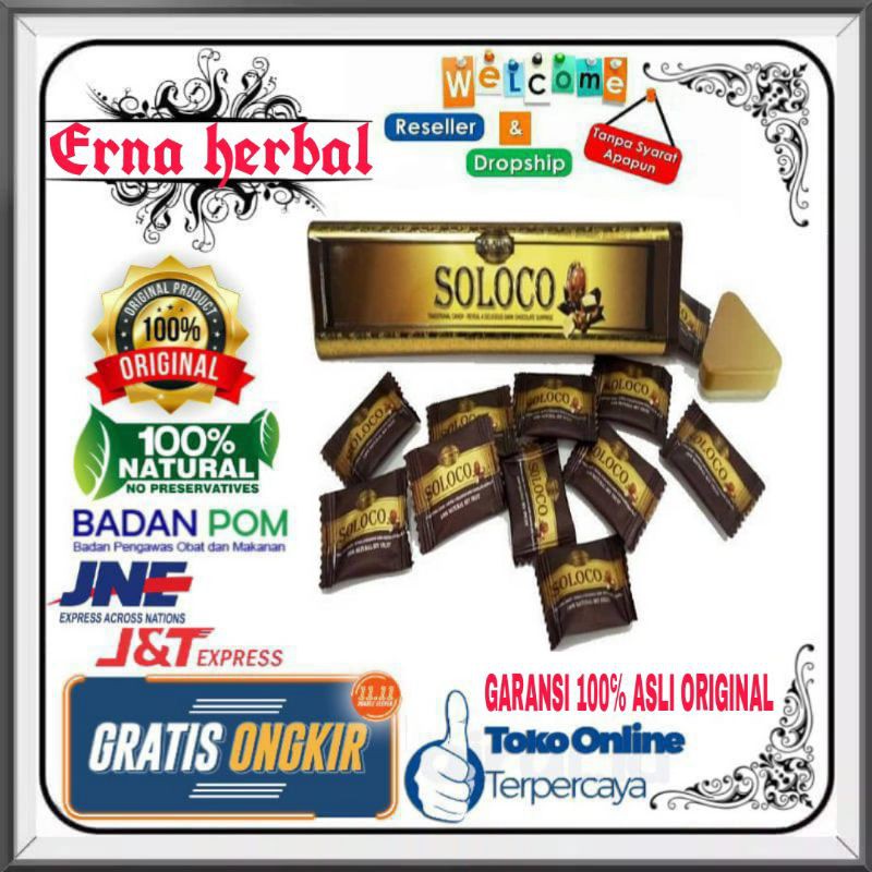 NEW Ready Permen Soloco Original Au , Kuat Herbal Pria 1 Box isi 12 Pcs – VIGRA CIALIS NF VITAMALE