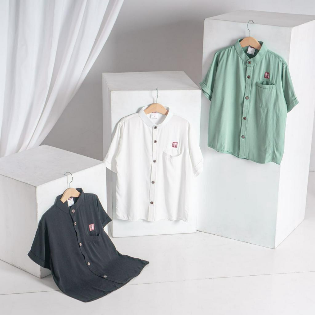 Madina Turki - Atasan Kemeja Anak Laki-Laki 1-12 Tahun Baju Koko Kemko Anak
