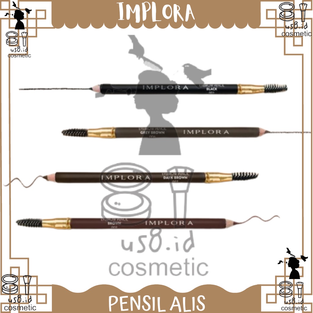 Implora (✔️BPOM) Pensil Alis 2.5 gram ( soft eyebrow pencil )