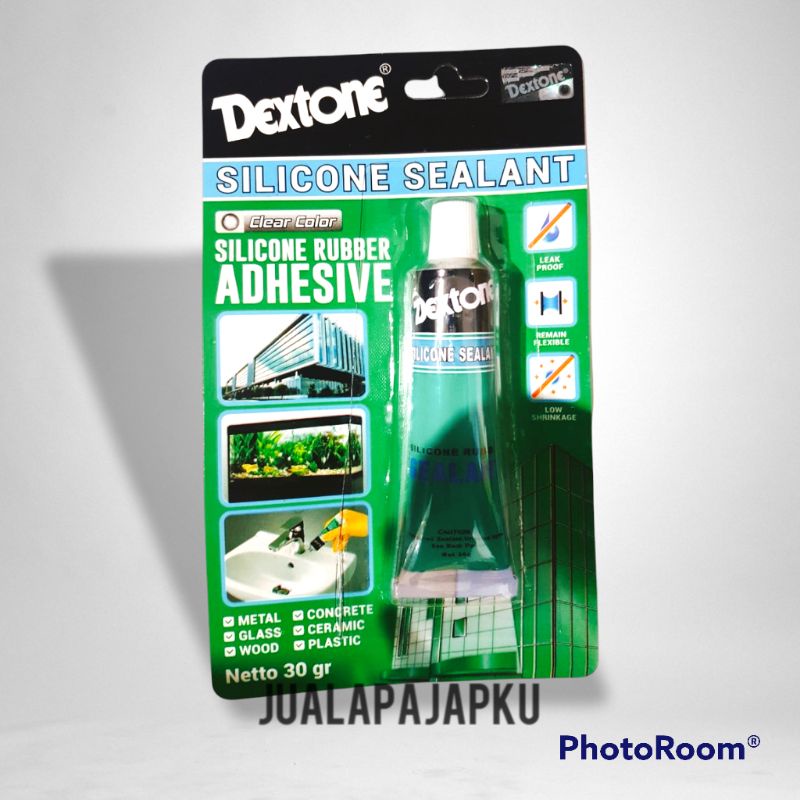 

Lem Dextone Silicone Sealant 30G Lem Kaca Silicone Rubber Sealant