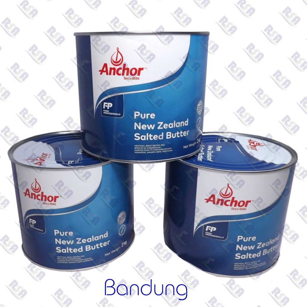 

Butter Tin Salted Anchor 2 Kg di Import dari New Zealand