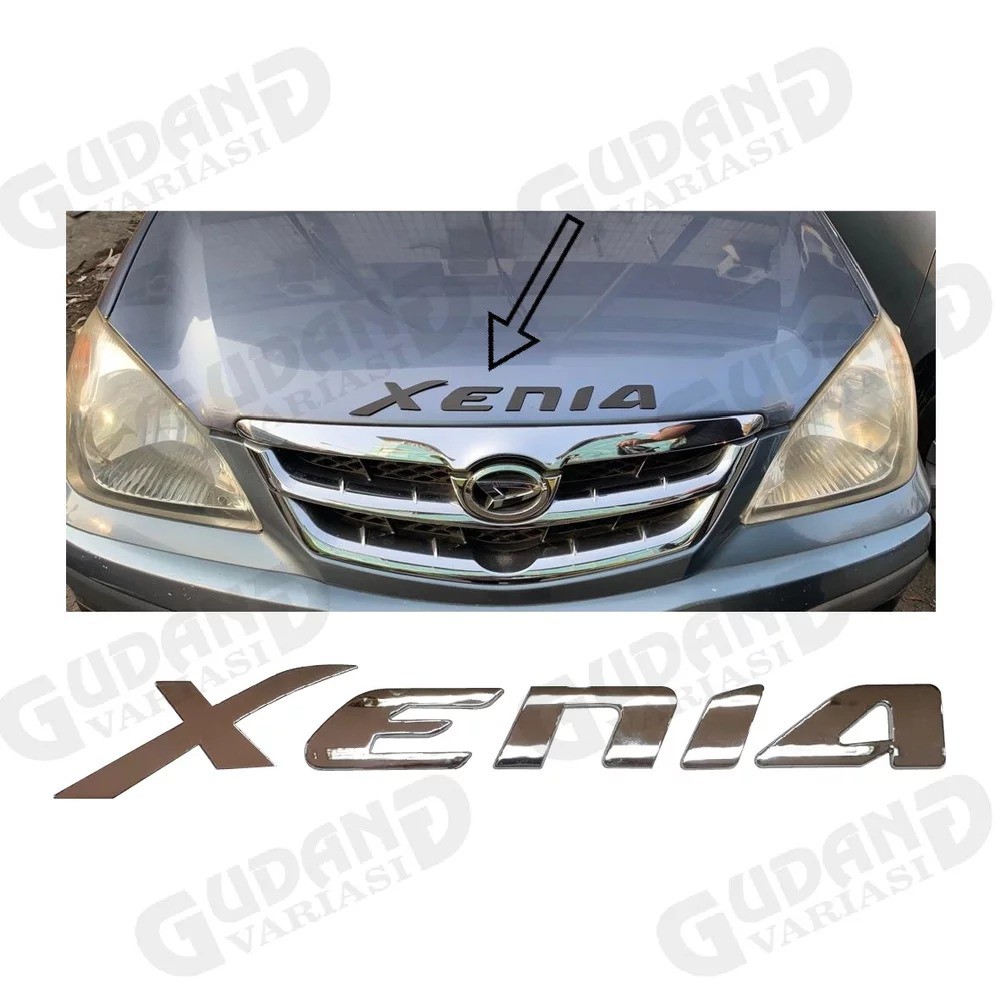 Emblem Kap Mesin Xenia