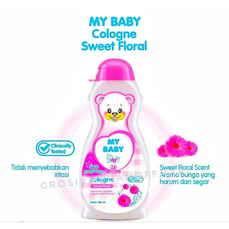 MY BABY COLOGNE ORIGINAL - PARFUM HARUM LEMBUT UNTUK BAYI ANDA