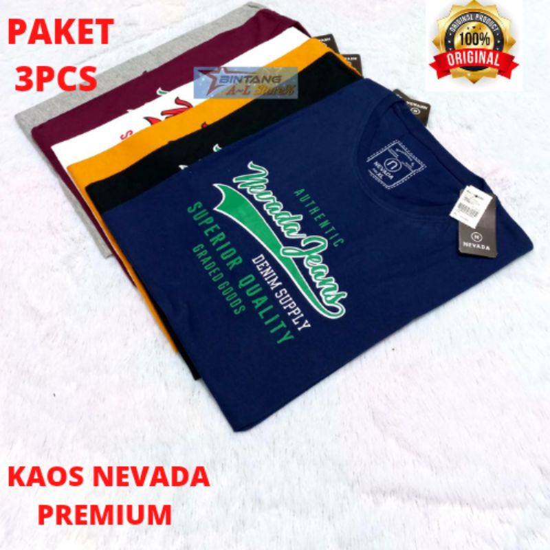 paket 3 pcs 100 ribu motif RANDOM | kaos Nevada original pria dewasa lengan pendek asli bandung 100 3 | kaos pria distro | kaos pria dewasa terbaru 2021 | kaos oblong pria | kaos cowok import | kaos nevada 100 3pcs | kaos Nevada original | kaos pria