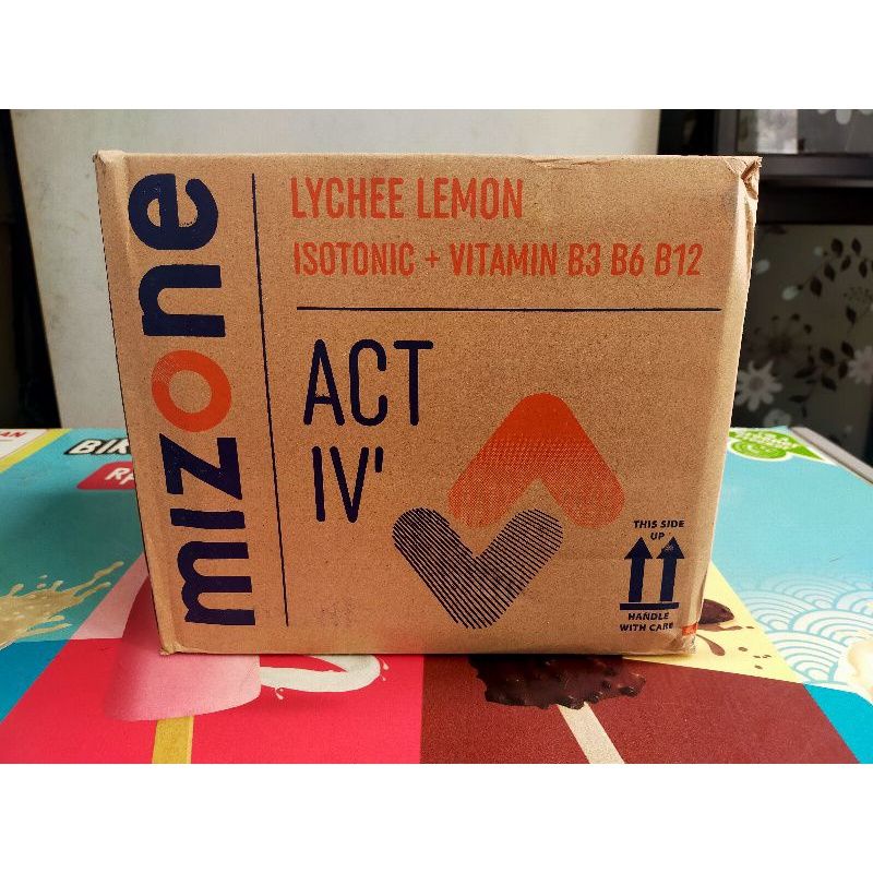 

Mizone Lychee Lemon 500 ml isi 12 botol