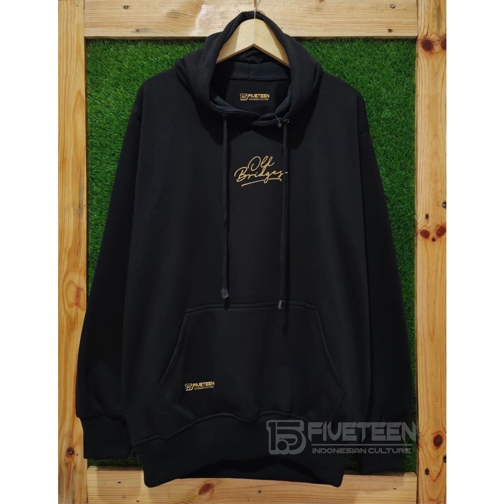 hoodie premium original warna hitam old bridges fifteen15 sweater hoodie distro original 15fifteen jaket pria dan wanita terbaru zipper cowok original hudie pria jumbo murah suwiter oblong cowok distro zipper hoodie pria motip