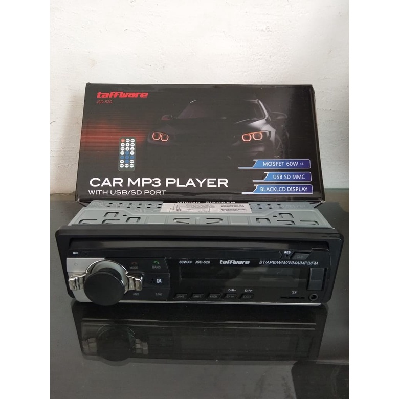 Bluetooth Tape Mobil Radio Audio Player Charger MP3 FM USB SD AUX-IN