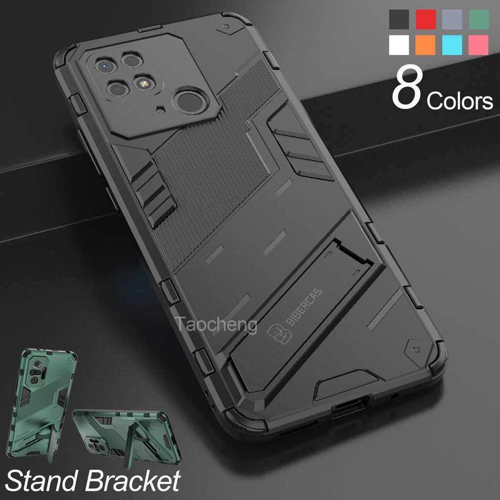 Case / Casing hp xiaomi Redmi 10C 2022 Armor terbaru Shockproof Dengan Pelindung Lensa Kamera⁶