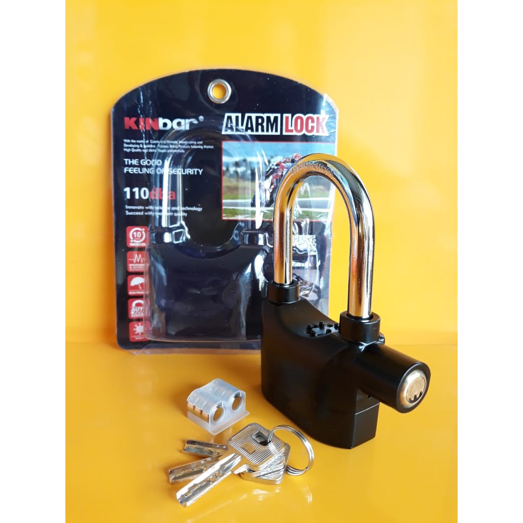 Gembok Alarm Kinbar