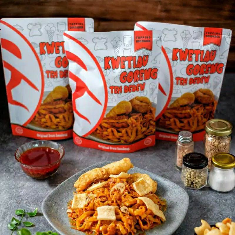 Teh Dedew Kwetiau Goreng Sambal Geprek