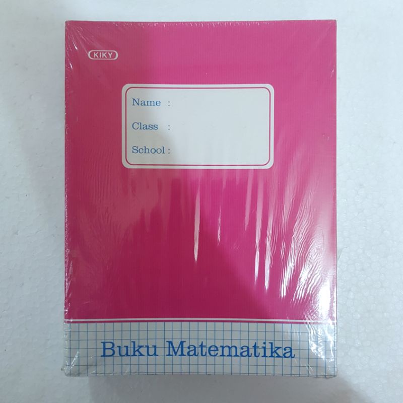 

Buku Tulis Matematika Kotak Kecil Kiky Isi 38 L Warna